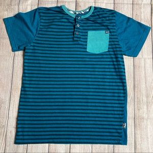 Shawn White Short Sleeve Graphic Stripe Front Tee